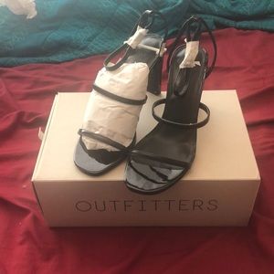 Urban outfitters strap heels size 8